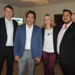 Burkhard Kieker, do visitBerlin, Tomas Perez, da Teresa Perez, Cristina Rached, da Lufthansa, e Carlo Carbone, do visitBerlin Burkhard Kieker, do visitBerlin, Tomas Perez, da Teresa Perez, Cristina Rached, da Lufthansa, e Carlo Carbone, do visitBerlin