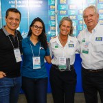 Carlos Barbosa e Ingrid Santos, do Turismo de Aruba