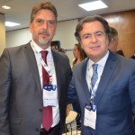 Claudio Siqueira Barbosa, do Senado Federal, e Flávio Peruzzi, da Clia Brasil Claudio Siqueira Barbosa, do Senado Federal, e Flávio Peruzzi, da Clia Brasil