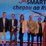 Convidados prestigiam a chegada da low-cost JetSMART ao Rio de Janeiro