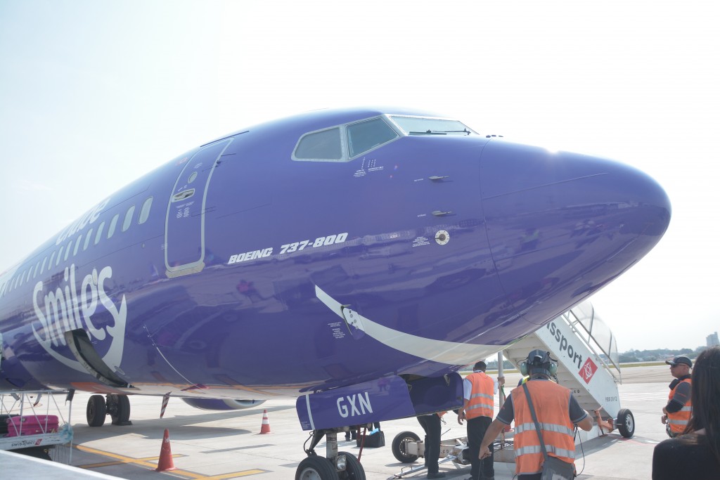 Gol apresenta aeronave personalizada para promover Clube Smiles 2 DSC_5960