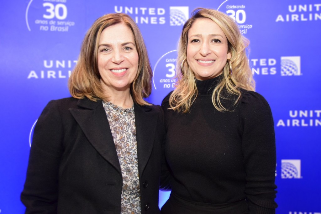 United opera 28 voos semanais no Brasil e já retoma níveis pré-pandemia na América Latina 1 Doreen Burse e Jacqueline Conrado, da United Airlines