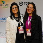 Juliana Kaspar e Carla Trombini, da Atlântica Hotels