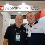 Eduardo Bittencourt, da CH Travel, e Michael Barkoczy, da Ets