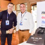 Edward Machado e Laerte Júnior, da Hertz Internacional Edward Machado e Laerte Júnior, da Hertz Internacional