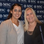 Eliz Silva, da MSC e Ines Sarro, da Eventos e Inventos Eliz Silva, da MSC e Ines Sarro, da Eventos e Inventos