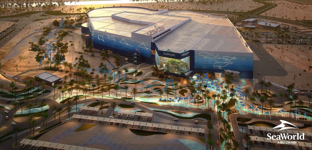 SeaWorld Abu Dhabi External Render (PRNewsfoto/Miral)