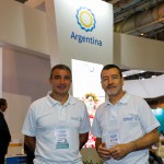 Fabian Lombardo e Ivan Blanco, da Aerolineas Argentinas