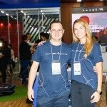 Fabio Belem e Viviane Marques, da CVC Corp