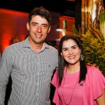 Fabrício Amaral, presidente do Fornatur, e Vanessa Leal, presidente da Anseditur