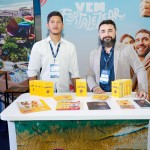 Flávio Oliveira e Éverton Silva, da secretaria de turismo de Fortaleza