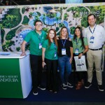 Gladson Souza, Jessica D’amico, e Rodrigo Galvão, do Transamerica Comandatuba, com Joelma Zambias, da JZ Viagens, e Elane Pereira, da Realizar Viagens