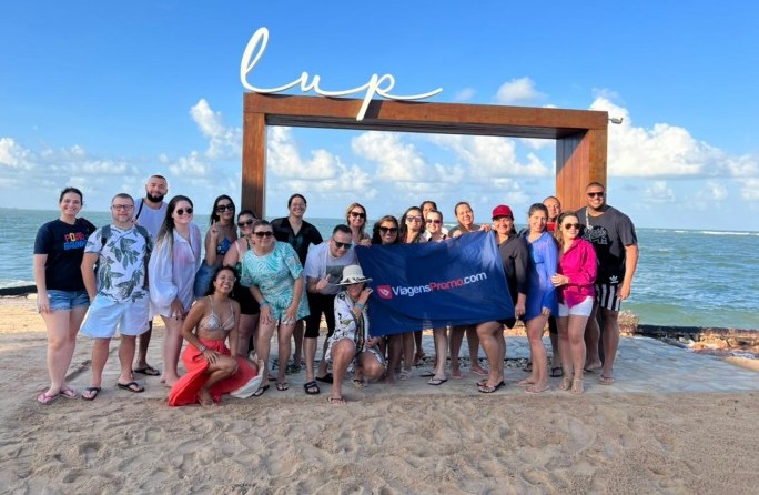 ViagensPromo capacita mais de 100 agentes de viagens em três famtours pelo Brasil Grupo de Porto de Galinhas e Maragogi (Foto: divulgação)