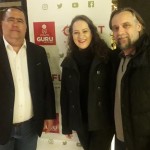 Guilherme Campos, da Flot, com Fabiane e Marcel Gonzalez, da Rota Certa Viagens (SP) Guilherme Campos, da Flot, com Fabiane e Marcel Gonzalez, da Rota Certa Viagens (SP)