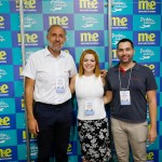 Gustavo Esusy, Mariana Ferrari e Alan Oliveira, da Avianca