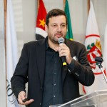 Gustavo Herbetta, diretor de marketing do COB, durante o Brasil CVB