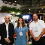 Henrique Severien, da ABIH-DF, Nicole Facuri, do MTur, e Paulo Palhas, do Brasilia CVB