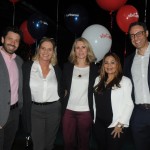 João Pin, da Lufthansa, Sabine Roubiczek, da Kulturismo Viagens, e Cristina Rached e Alan Jacchi, da Lufthansa