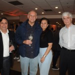 Jonathas Vecchi, da JC Travel Club, Sergio Tavares e Claudia Martins, do Urbi et Orbi, e Carlos Alberto Amorim, o Kaka, da CL Turismo