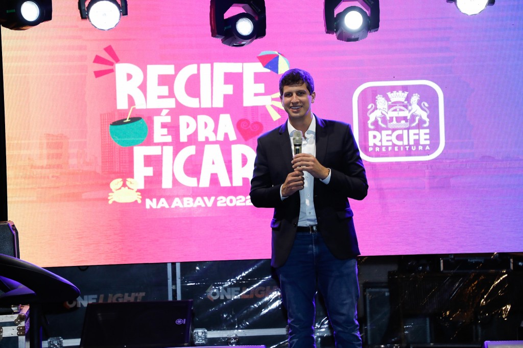 Abav Expo 2022 bate recorde de pré-inscritos e espera 30 mil participantes em três dias João Campos, prefeito