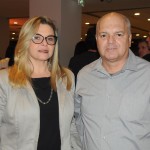 Juciara Evangelista, da Diversa Turismo, e Afonso Domingues, da ViagensPromo