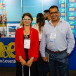 Leila Tekaia, do Turismo da Tunisia, e Slim Fsili, da Gold Experiences