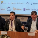 Luiz Velloso, assessor da Fecomércio-RJLuiz Gustavo Bichara, da Bichara Advogados, e Sávio Neves, secretário de Estado de Turismo