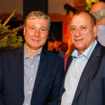 Luís Strauss, da Abav-RJ, e Toni Sando, do Visite São Paulo