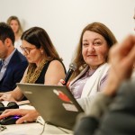 Magda Nassar, presidente da Abav Nacional durante a reunião do Fornatur