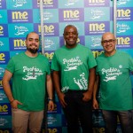 Marcelo Bombarda, Ezequiel Santos e Alexandre Palmeira, do Portão de Embarque
