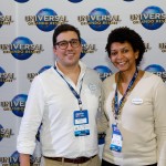 Martim Diniz e Alessandra Santos, da Universal Martim Diniz e Alessandra Santos, da Universal
