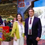 Milu Megale, secretaria de turismo do estado de Pernambuco, e Antonio Baptista, presidente da Empetur