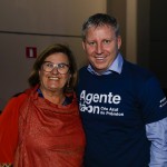 Márcia Marigheti, da Ric Mar Turismo, e John Rodgerson, CEO, Azu Márcia Marigheti, da Ric Mar Turismo, e John Rodgerson, CEO, Azu