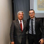 Márcio Santiago, presidente da Federação de CVBs, e Pedro Souza, da Foco Business Márcio Santiago, presidente da Federação de CVBs, e Pedro Souza, da Foco Business