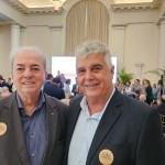 Nilo Félix, decano do Turismo carioca e secretário Municipal de Agricultura, e Alfredo Lopes, presidente Hotéis Rio Nilo Félix, decano do Turismo carioca e secretário Municipal de Agricultura, e Alfredo Lopes, presidente Hotéis Rio