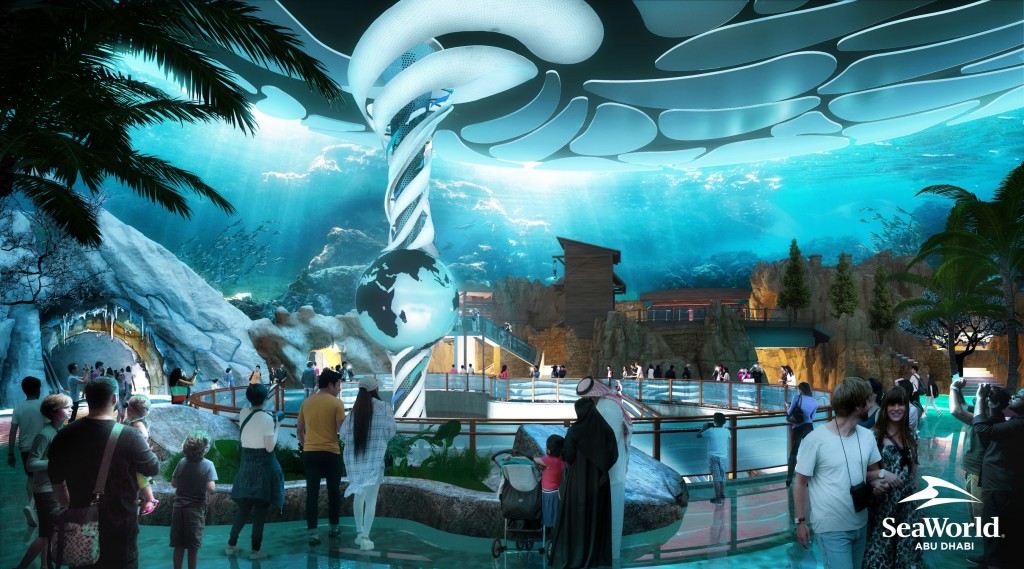 SeaWorld Abu Dhabi OO Hub (PRNewsfoto/Miral)