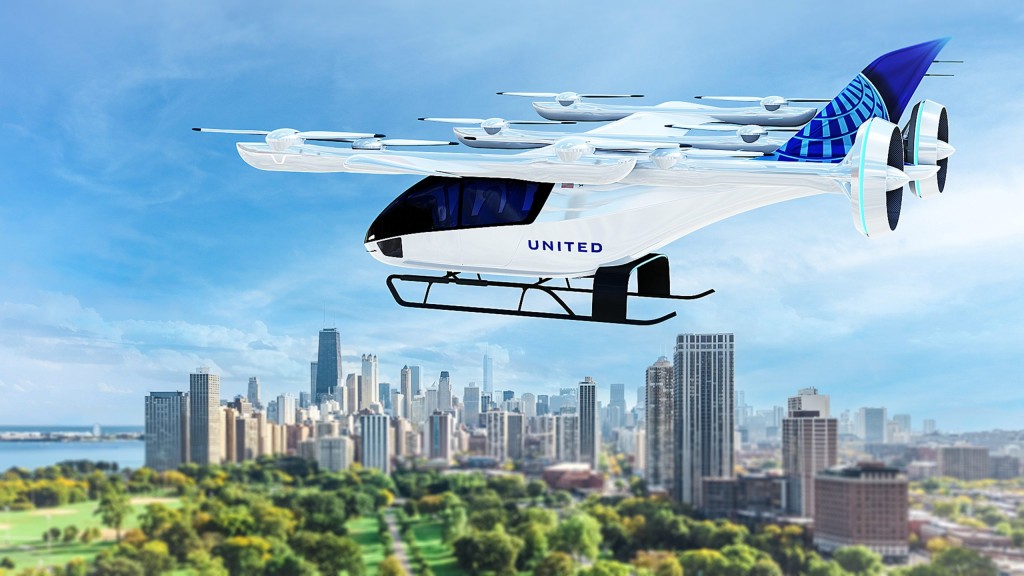 United anuncia investimento na Eve para compra de 200 aeronaves elétricas PR_evtol_United-scaled
