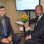 Paulo Roberto Coriolano e Charles Roberto, secretário executivo do Ministério do Turismo Paulo Roberto Coriolano e Charles Roberto, secretário executivo do Ministério do Turismo