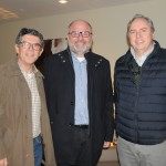 Pedro Porlan, da Serandipians, Ricardo Amaral, da Lufthansa, e Frederico Levy, da GSP Travel Pedro Porlan, da Serandipians, Ricardo Amaral, da Lufthansa, e Frederico Levy, da GSP Travel