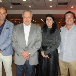 Pedro Ribeiro, do Dom Pedro, José Oreiro e Bianca Rodrigues, do Windsor, e Bernardo Cardoso, do Turismo de Portugal