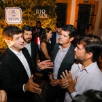 Prefeito João Campos, com Marcelo Bento, diretor da Aena Brasil, e Santiago Yus, presidente da Aena Brasil