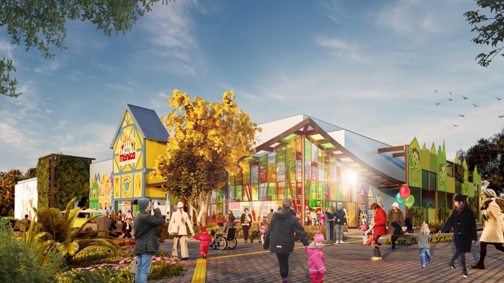 Parque temático da Turma da Mônica contará com mais de 30 atrações em Gramado (RS) 1 Render---Vila-da-Monica-Gramado.-Creditos-da-Imagem-MR-Arquitetura-da-Paisagem