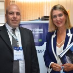 Ricardo Cretella, da prefeitura de Ilhabela, e Luciane Leite, secretária de Turismo de Ilhabela Ricardo Cretella, da prefeitura de Ilhabela, e Luciane Leite, secretária de Turismo de Ilhabela