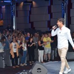 Rodrigo Ruas, apresentador de TV realizou uma palestra sobre a importancia das redes sociais