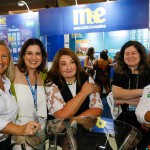 Rosa Masgrau, do M&E, Milu Megale, Magda Nassar, Jussara Hara e Mari Masgrau, do M&E