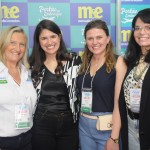 Rosa Masgrau, do M&E com Cacau de Paula, Tatiana Turra, de Curitiba e Rhaissa Soares, da Abrasel