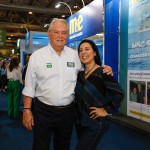 Roy Taylor, do M&E, e Gisele Lima, da Promo