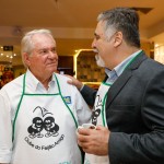 Roy Taylor, presidente do M&E, com Aldo Siviero, da Fenactur Roy Taylor, presidente do M&E, com Aldo Siviero, da Fenactur