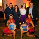 Ryan Gomes, da Azul Viagens, Giulliana Mesquita, da Azul Viagens, Juliana Luck, da Luck Receptivos, e Mustafa Dias, da secretaria de turismo do Recife
