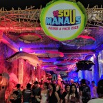 Túnel das Águas interativo mostra e explica em áudio características da flora e fauna dos rios amazonenses